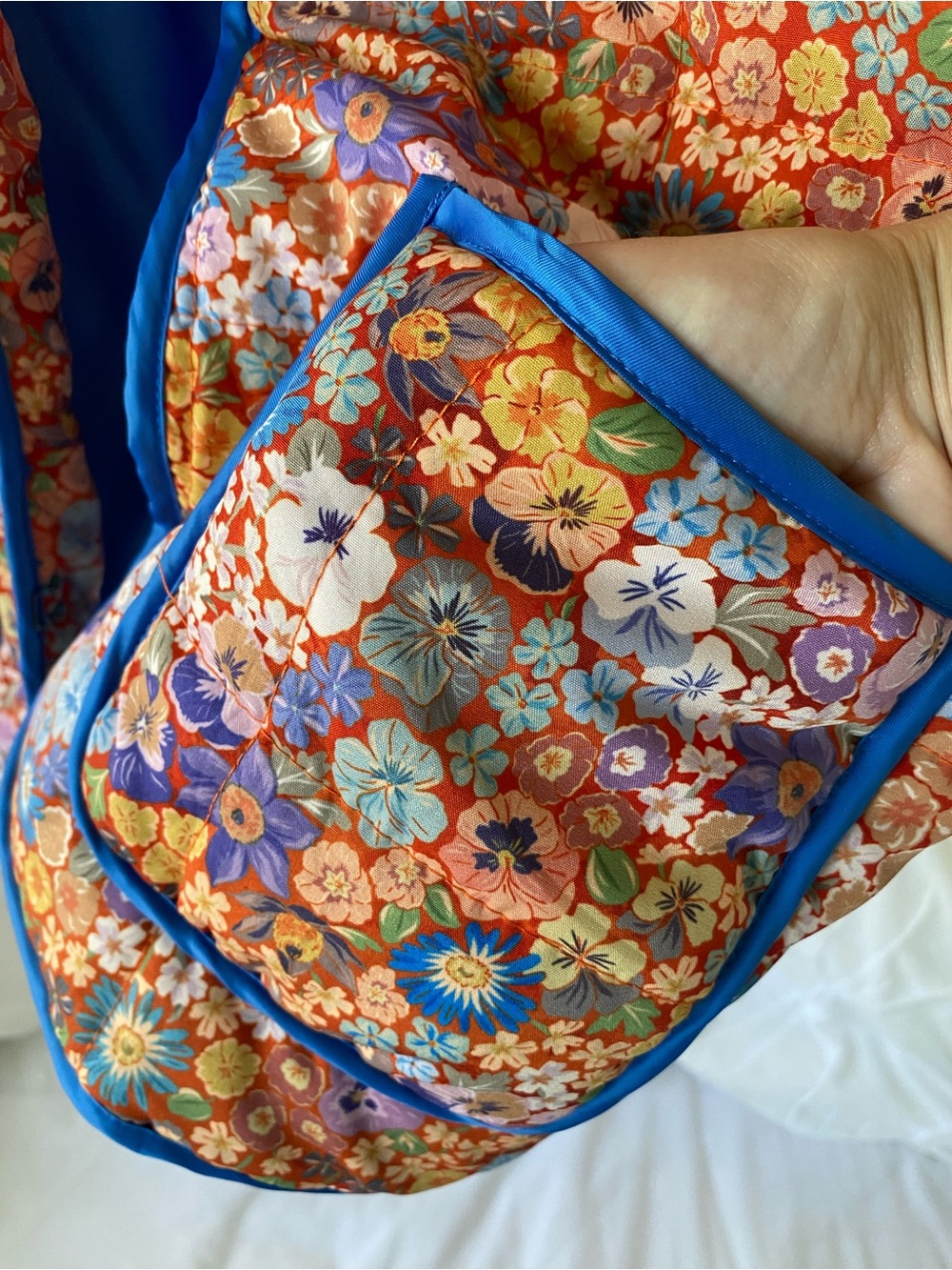 Floral Quilted Puffer Jacket - Picture 7 of 7